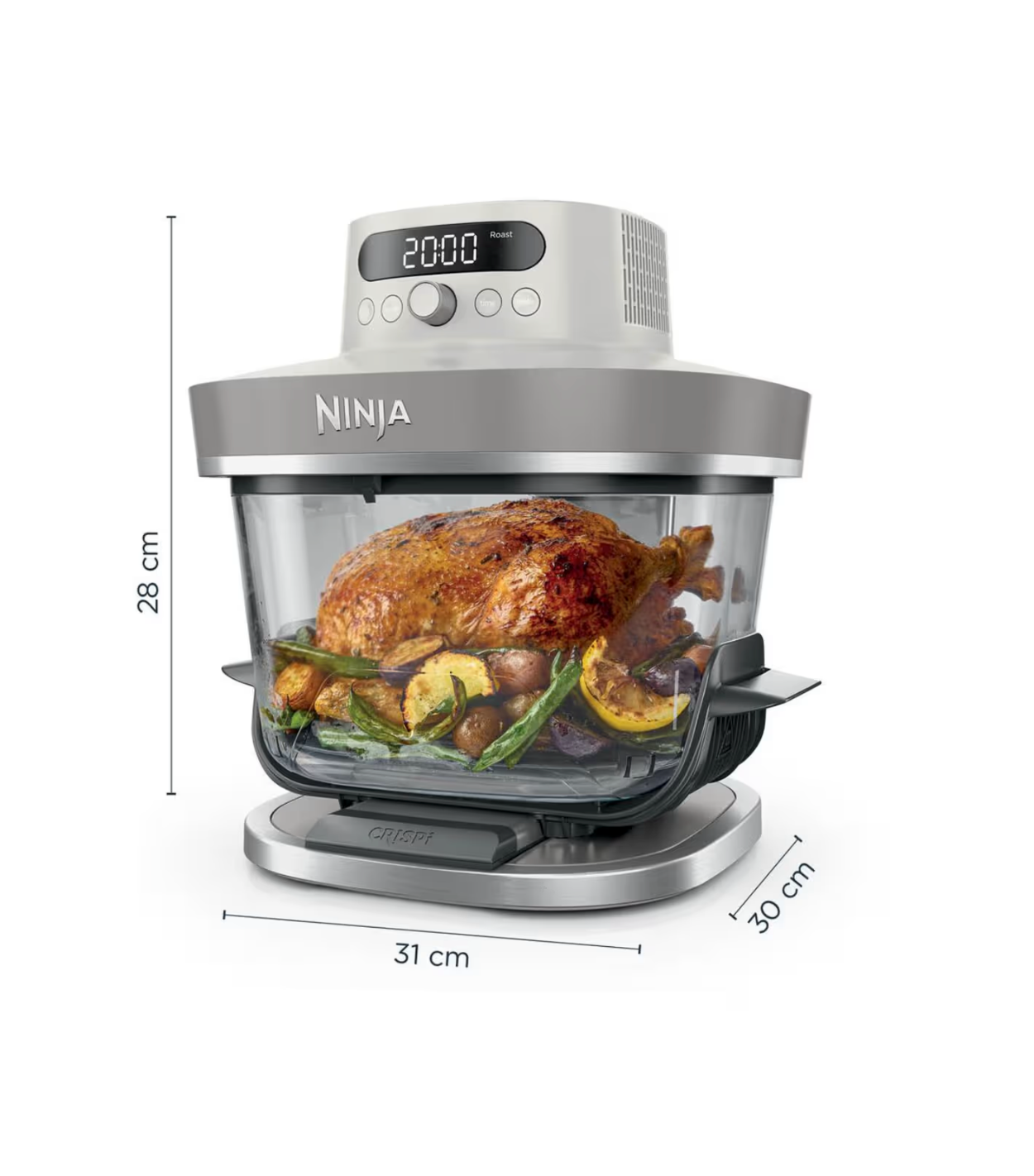 Ninja CRISPi PRO 7-in-1 XL Glass Air Fryer