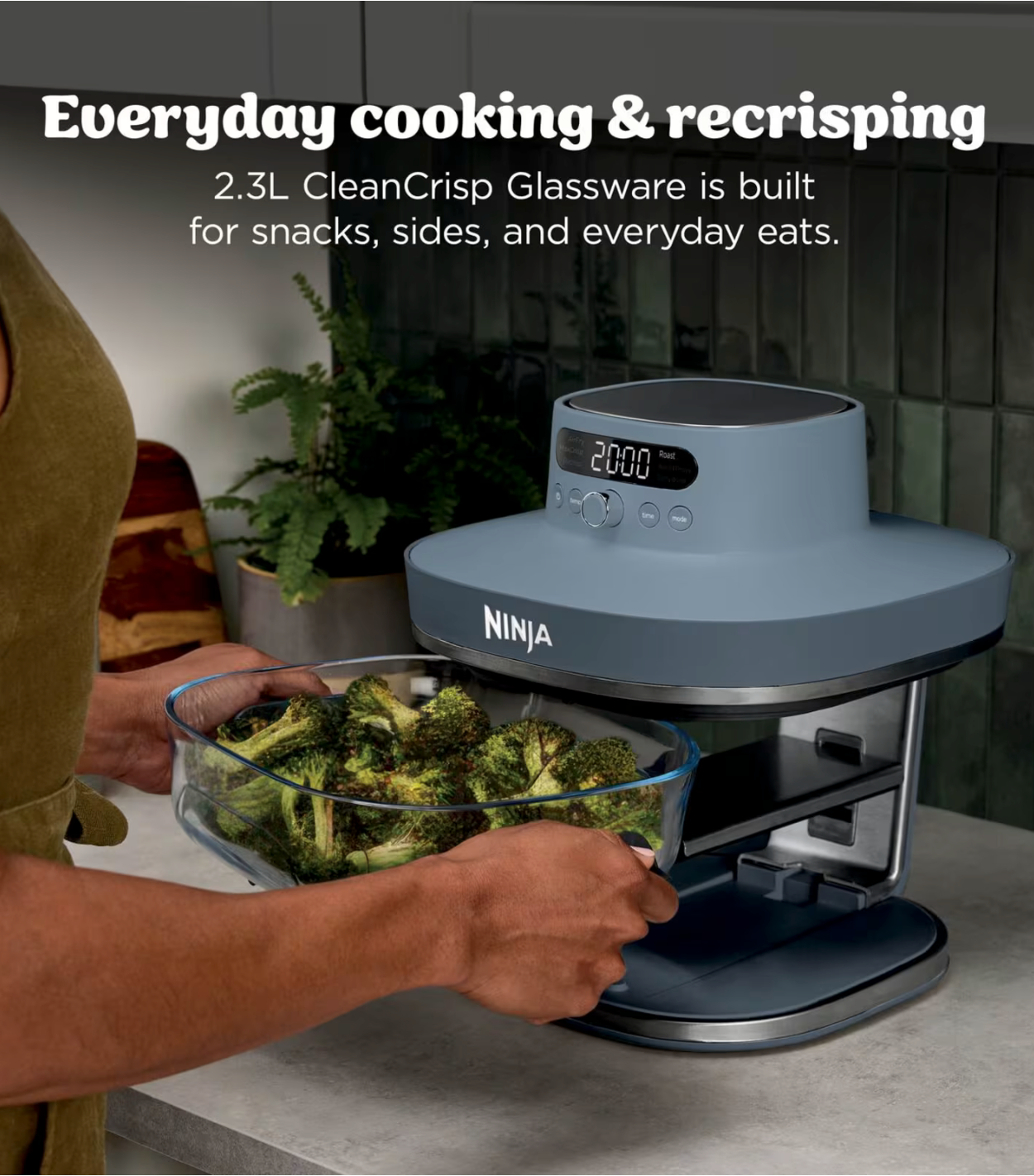 Ninja CRISPi PRO 7-in-1 XL Glass Air Fryer