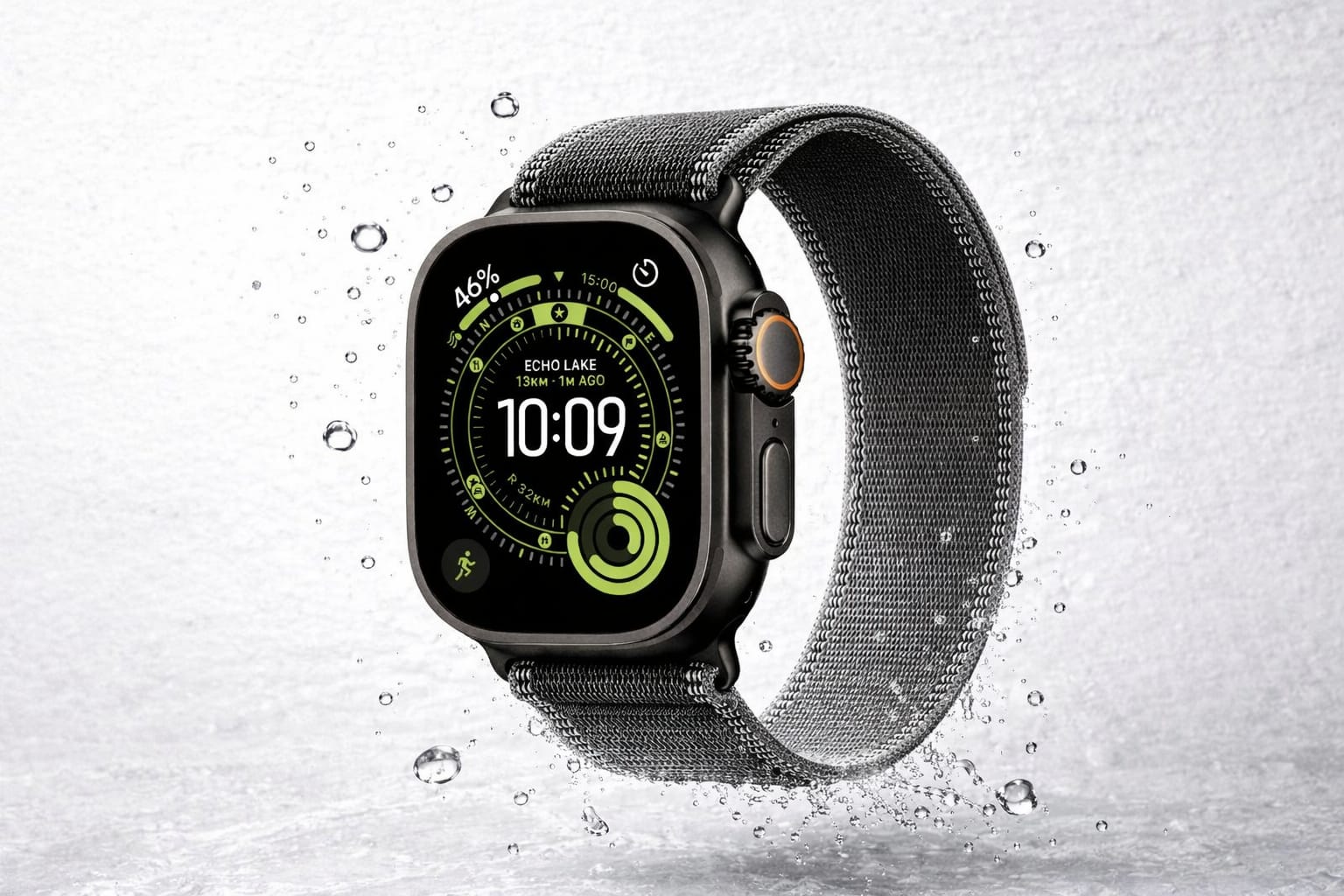 Apple Watch Ultra 3 49mm Black Ti Black/Charocoal TI M/L