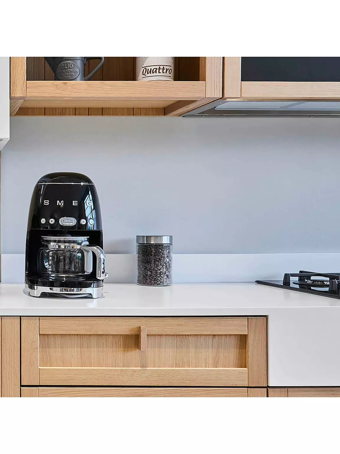 Smeg Drip Coffee Machine DCF02-Cream