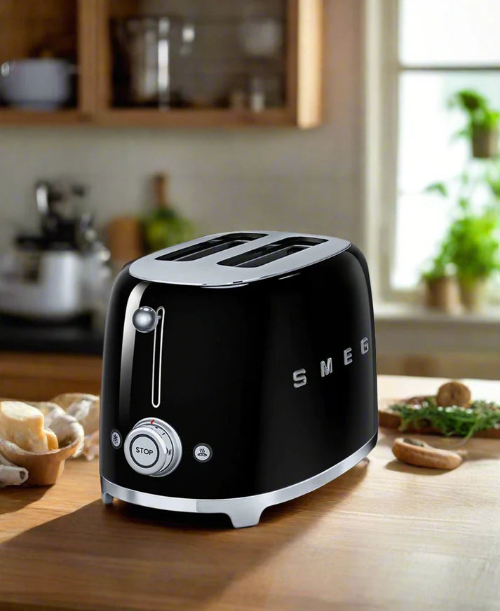 Smeg 2 Extra Wide Slots Toaster TSF02