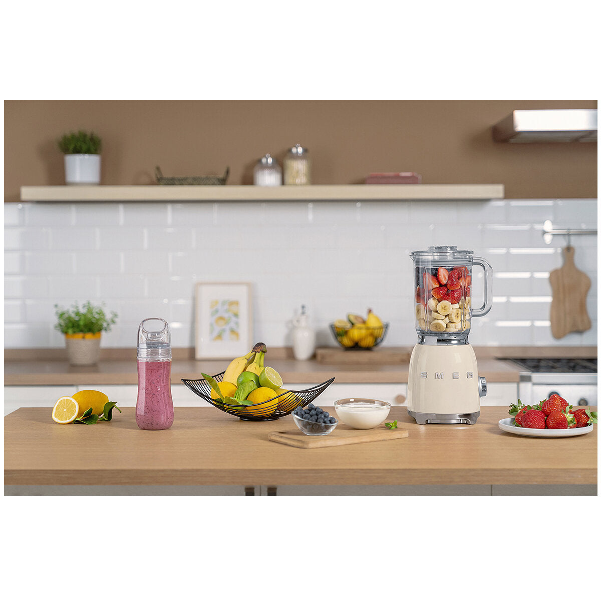 Smeg Table Blender BLF03-Red