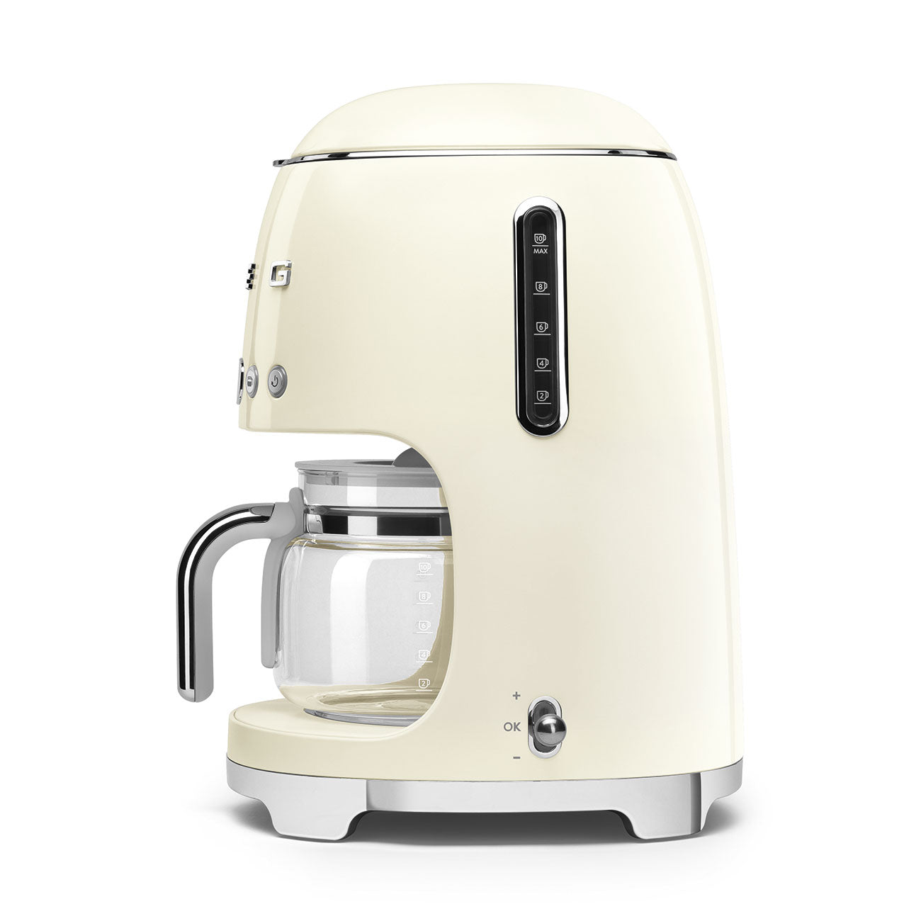 Smeg Drip Coffee Machine DCF02-Cream