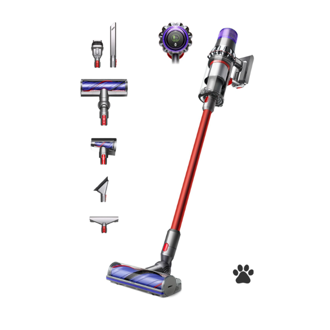 Dyson V11 Extra Cordless Vacuum Cleaner -Nickel/Red