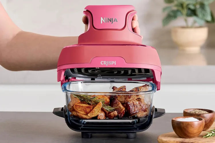Ninja CRISPi 4-in-1 Portable Glass Air Fryer