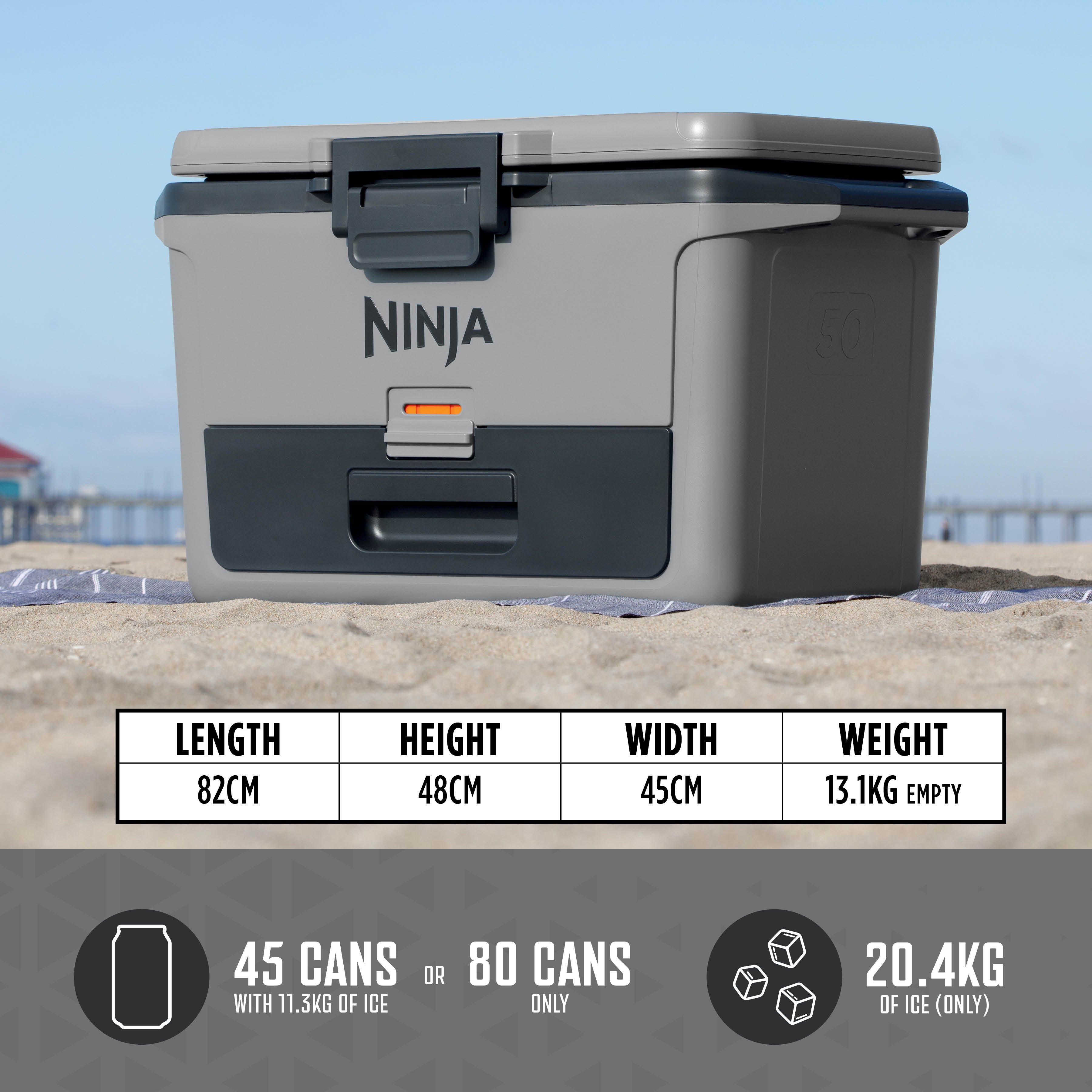 Ninja FrostVault 47L Hard Cooler