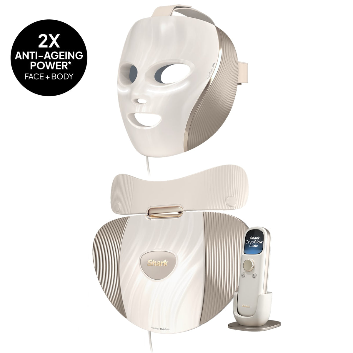 Shark CryoGlow Clinic LED Face + Body System