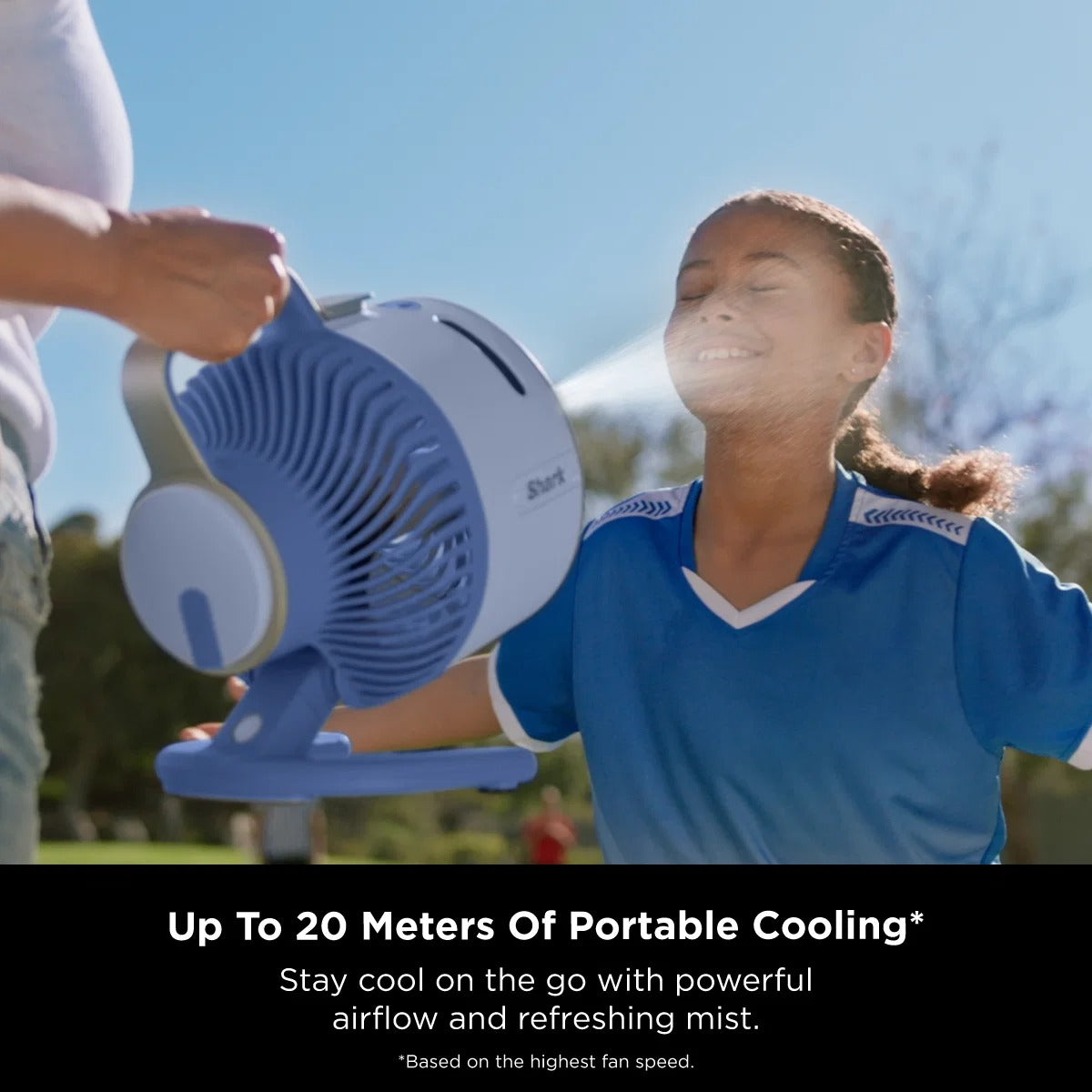 Shark FlexBreeze HydroGo Misting Portable Fan FA050