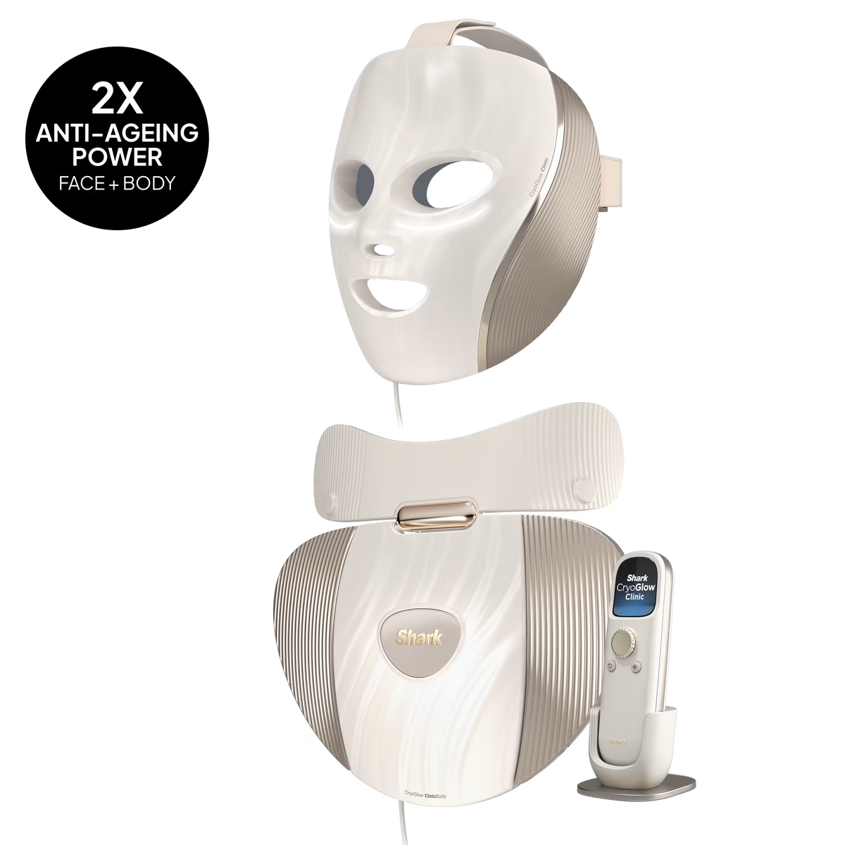 Shark CryoGlow Clinic LED Face + Body System