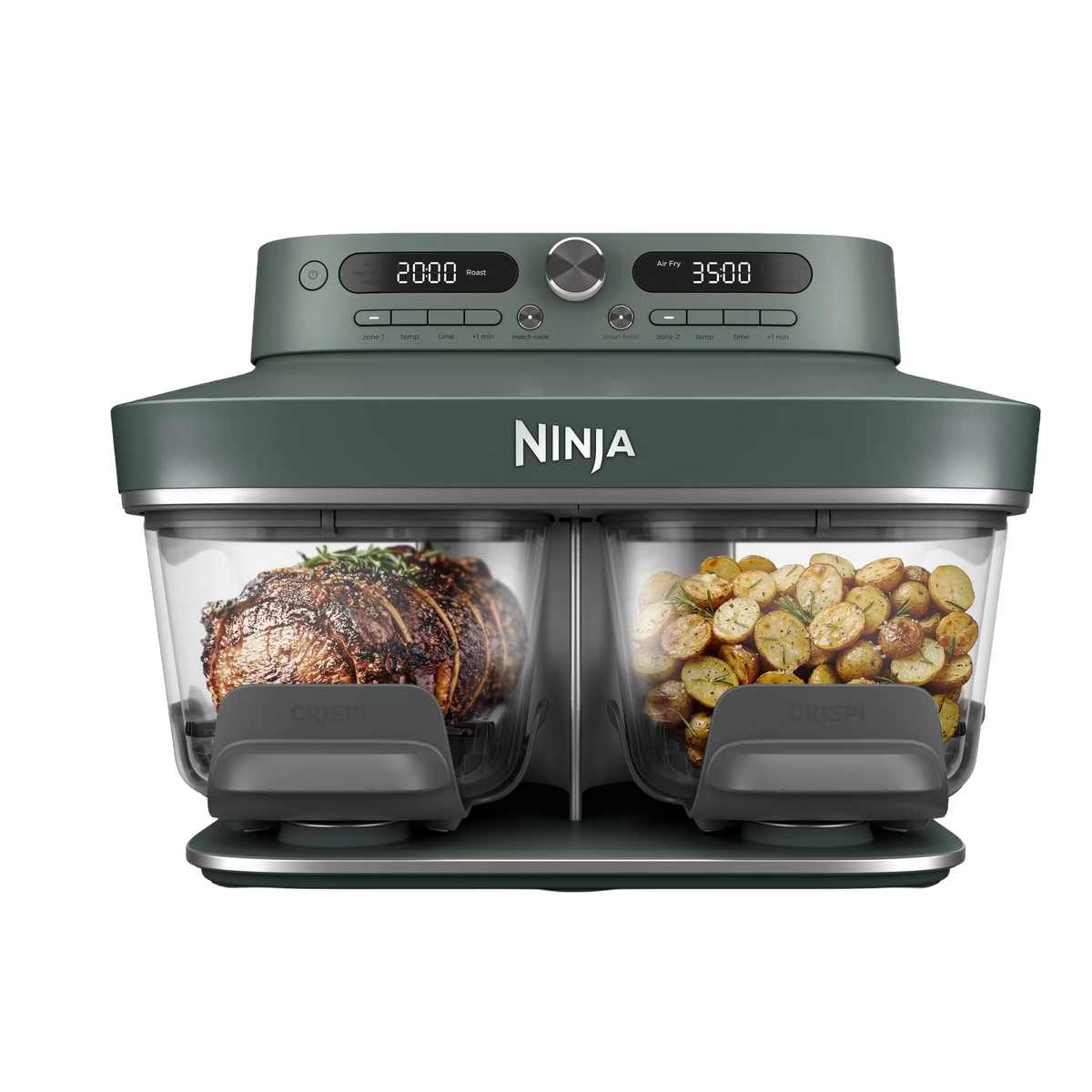 Ninja CRISPi DualZone 8-in-1 Function Glass Air Fryer DD102