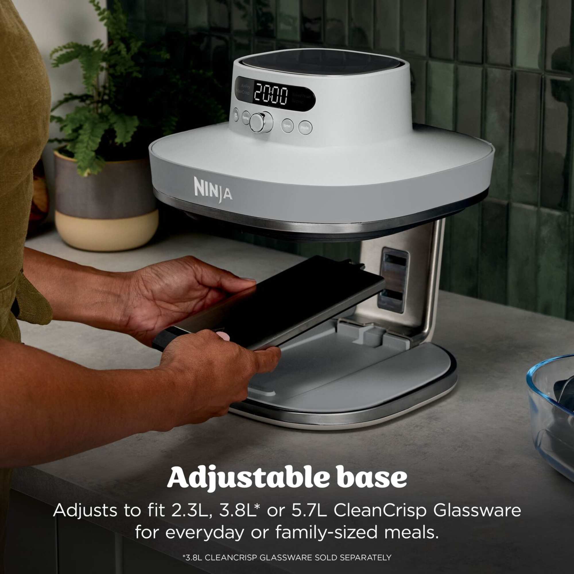 Ninja CRISPi PRO 5-in-1 XL Glass Air Fryer