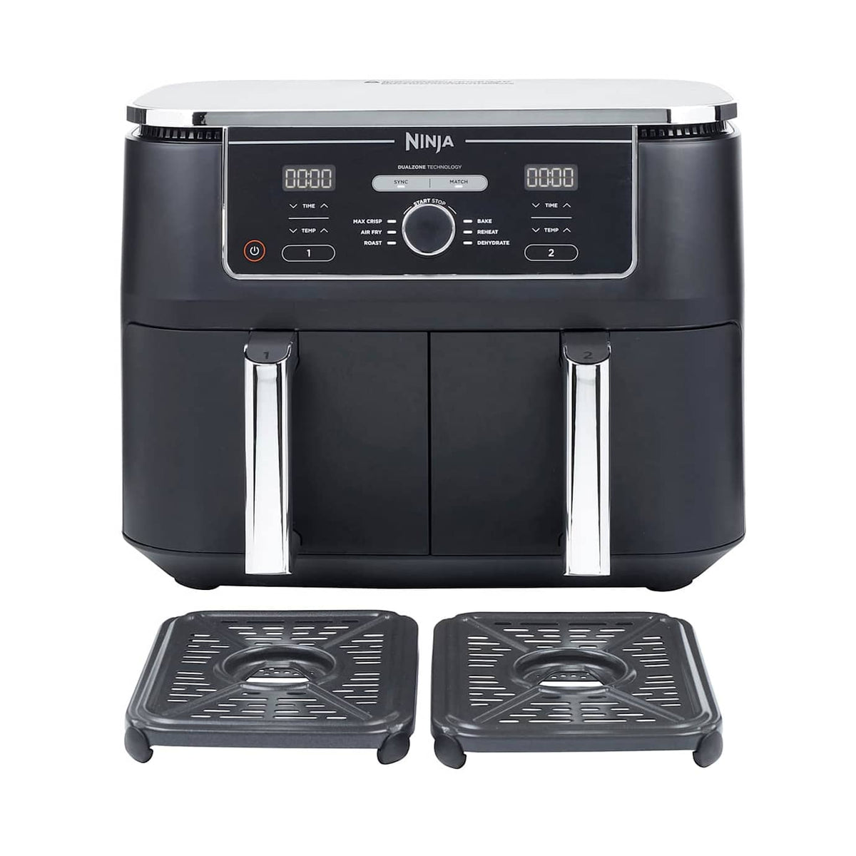 Ninja Foodi MAX Dual Zone Digital Air Fryer 2 Drawers 9.5L AF400