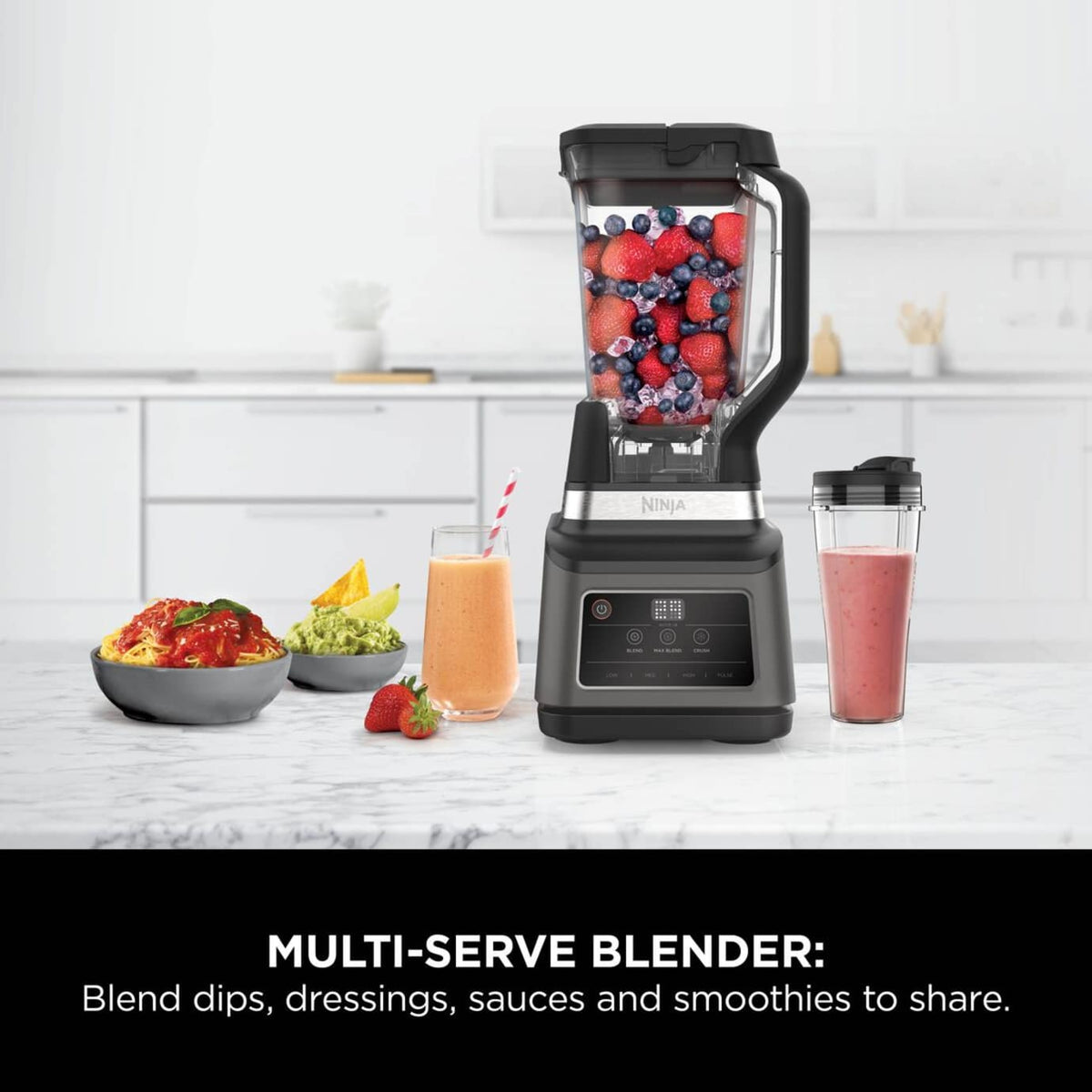 Ninja 2-in-1 Blender with Auto-IQ BN750