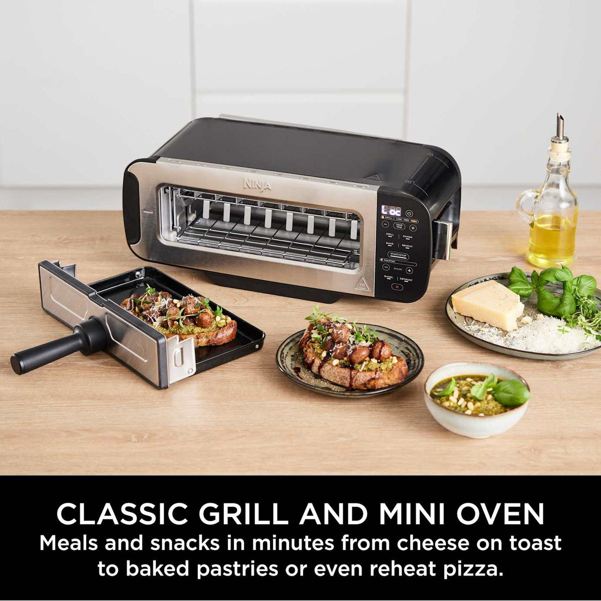 Ninja Foodi 3-in-1 Toaster Grill and Panini Press ST202