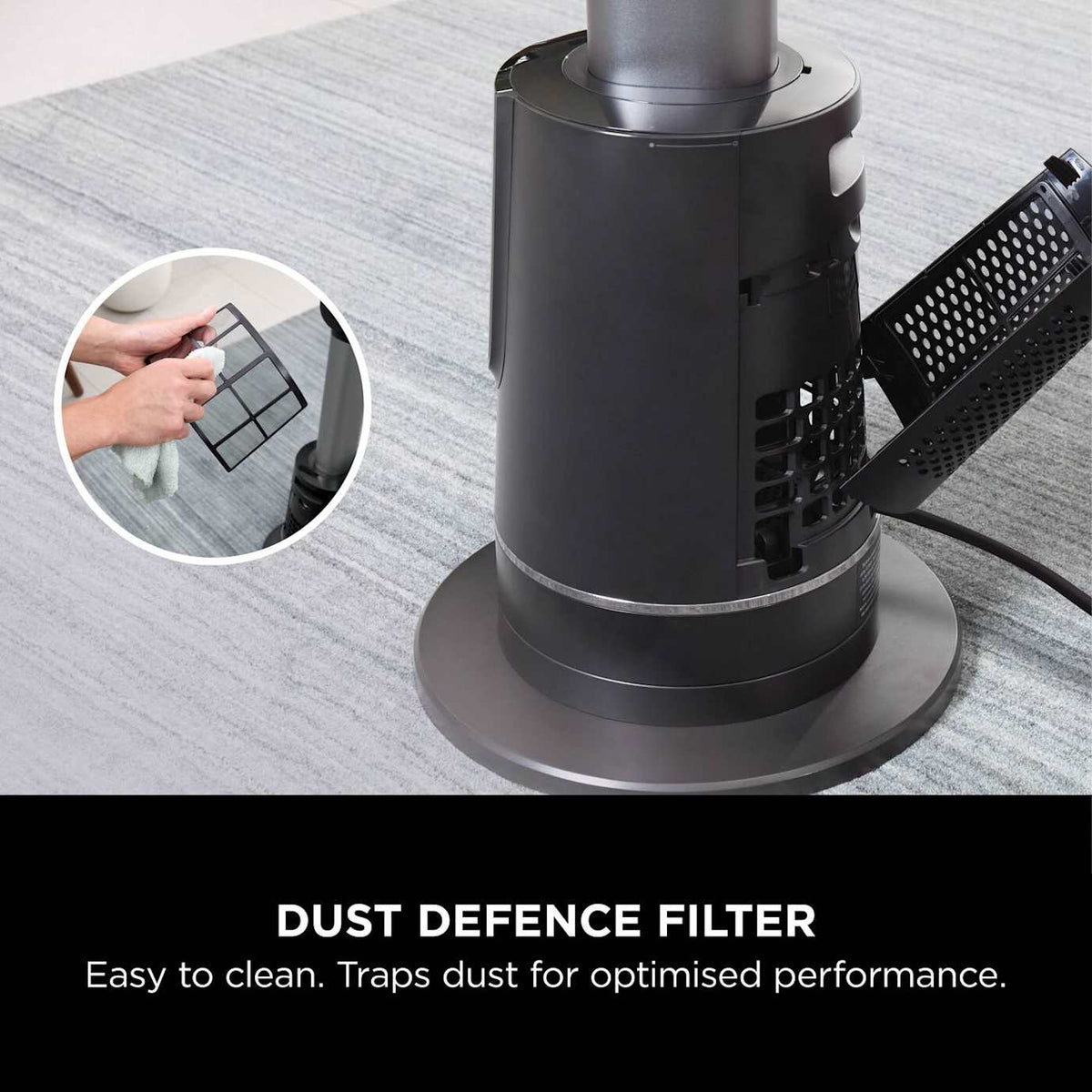 Shark TurboBlade Cool + Heat 2-in-1 Bladeless Tower Fan & Space Heater TH200