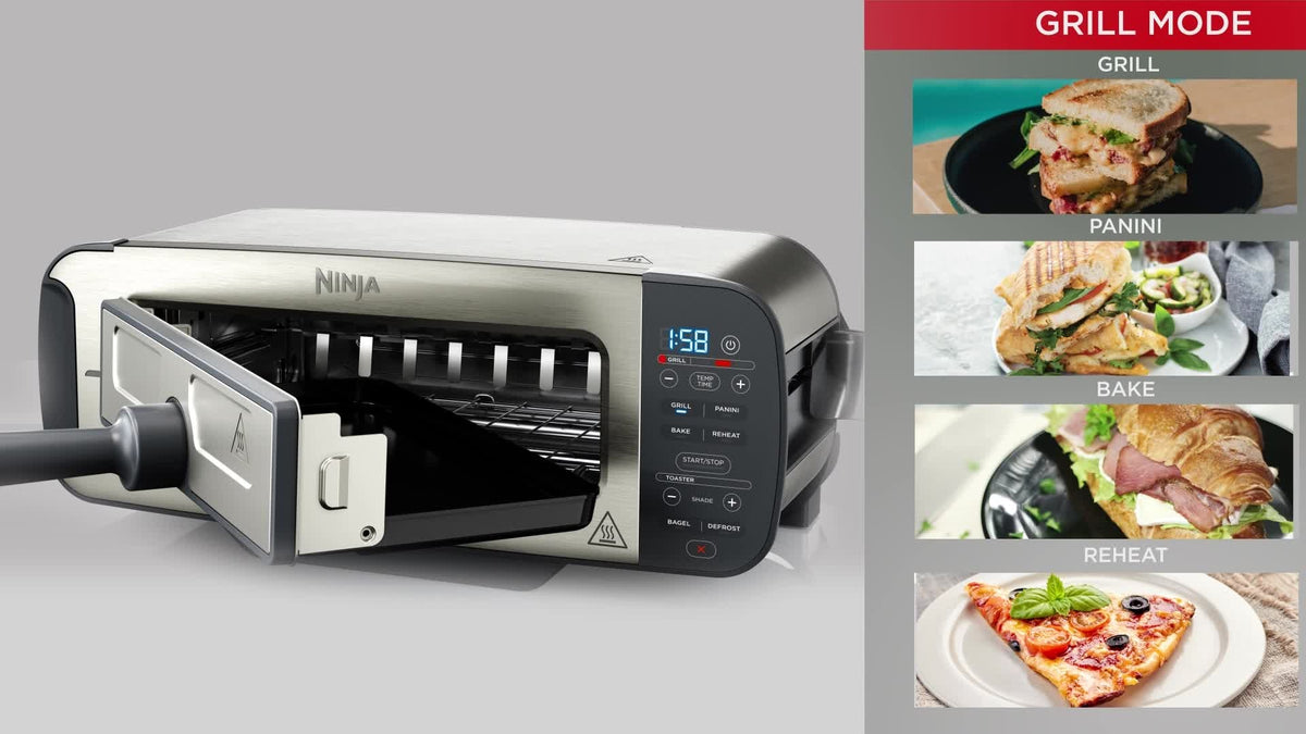 Ninja Foodi 3-in-1 Toaster Grill and Panini Press ST202