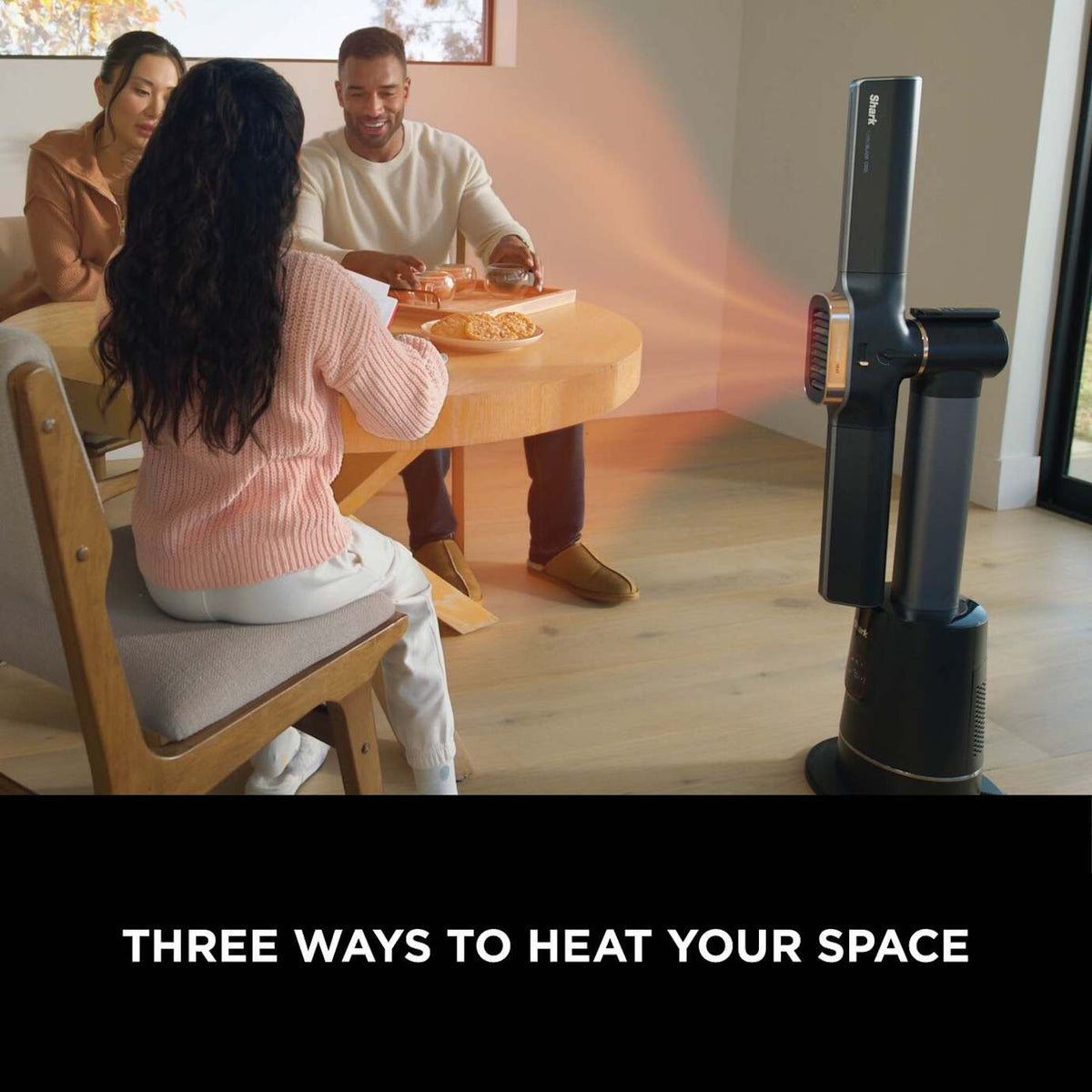 Shark TurboBlade Cool + Heat 2-in-1 Bladeless Tower Fan & Space Heater TH200