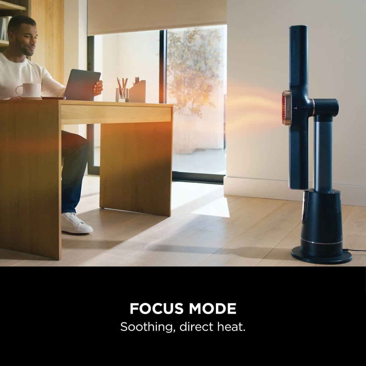 Shark TurboBlade Cool + Heat 2-in-1 Bladeless Tower Fan & Space Heater TH200