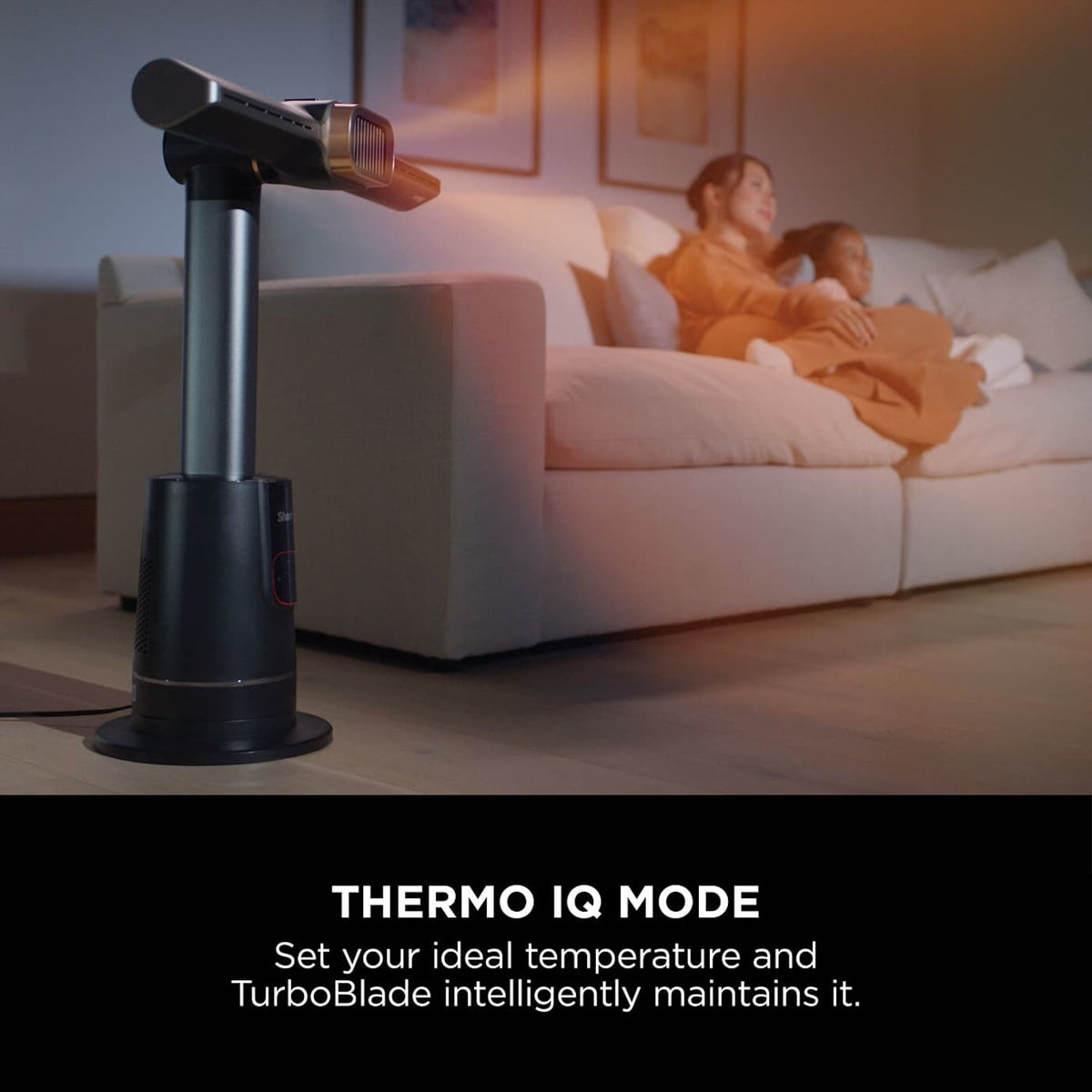 Shark TurboBlade Cool + Heat 2-in-1 Bladeless Tower Fan & Space Heater TH200