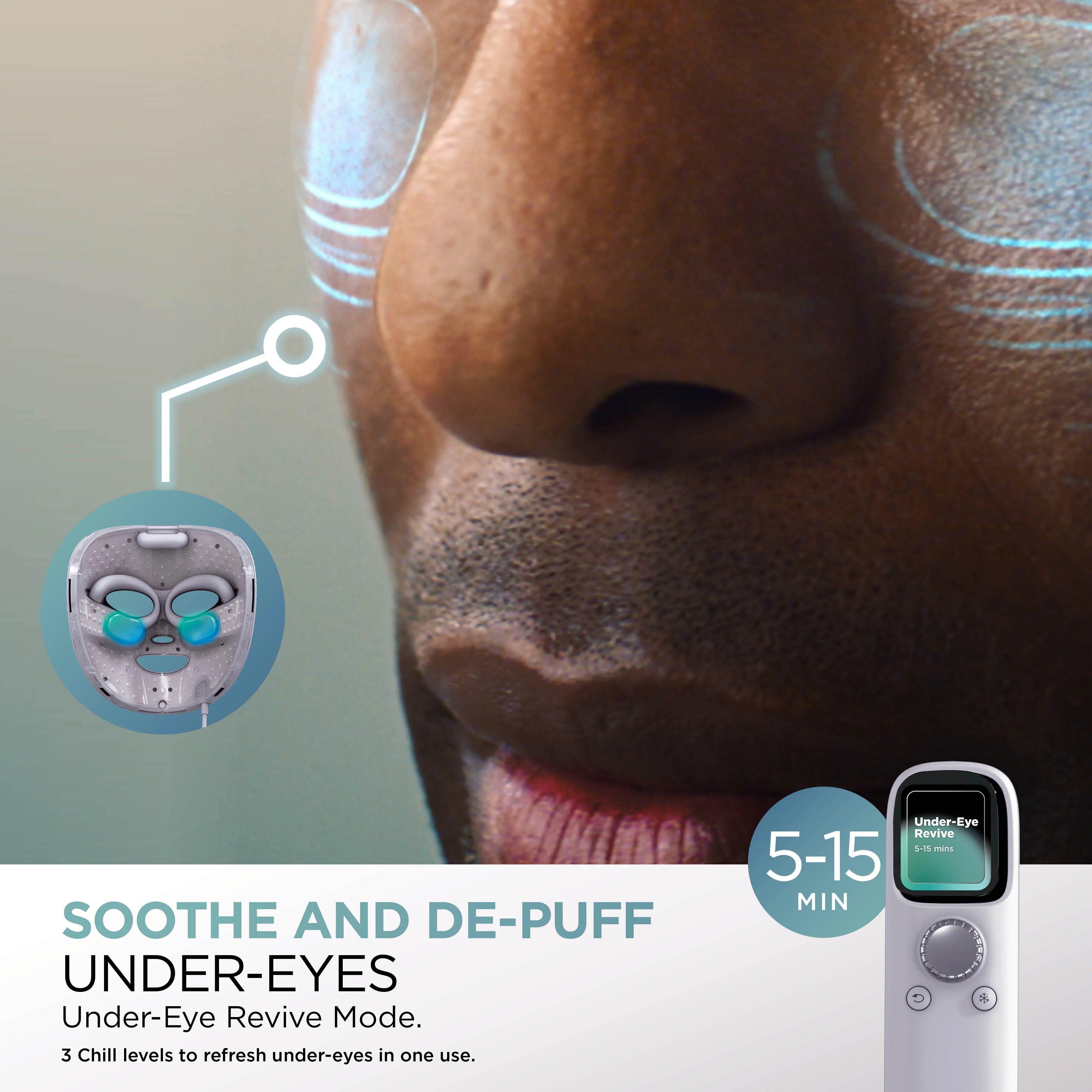 Shark CryoGlow LED Face Mask