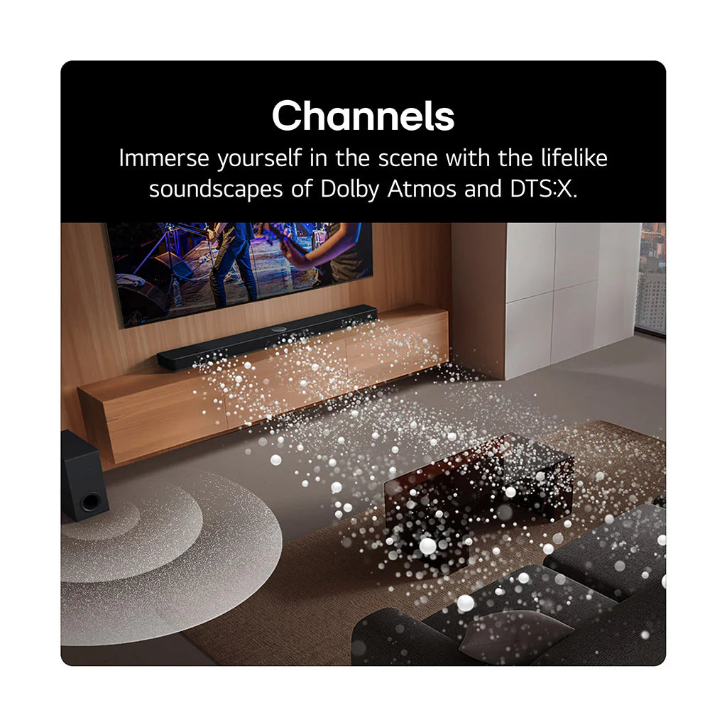 Samsung Soundbar 3.1.2ch with Sub Woofer - HW-Q700D