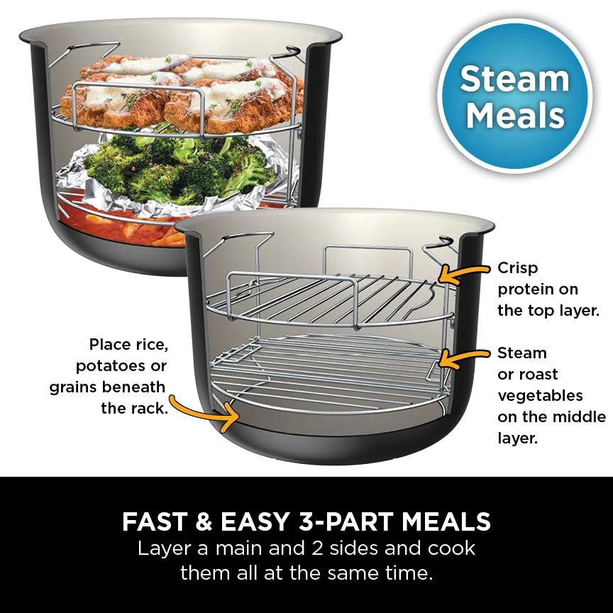 Ninja Foodi Max OL750 15-in-1 SmartLid Multi-Cooker 7.5L