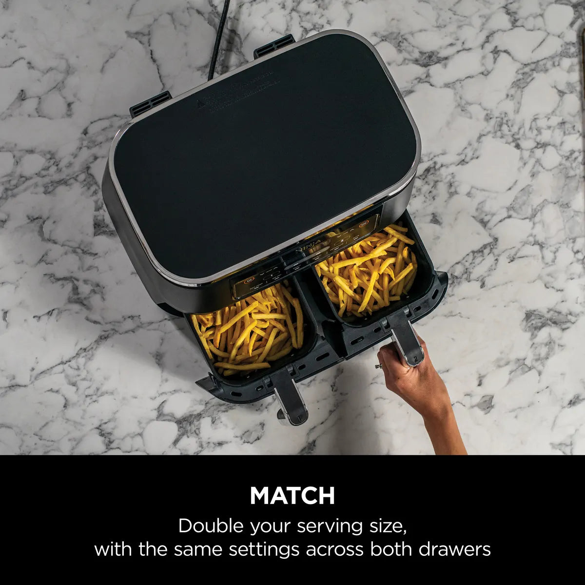 NInja Foodi Dual Zone Air Fryer AF300 7.6L