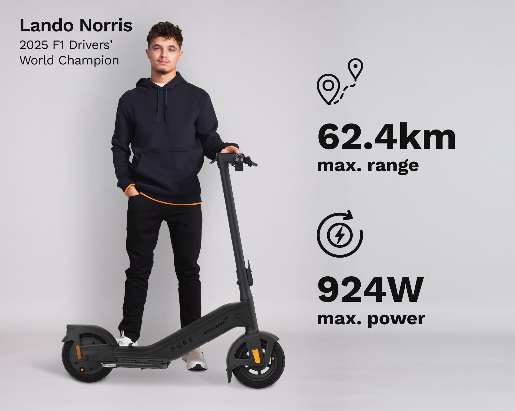 McLaren Pure x Electric Scooter