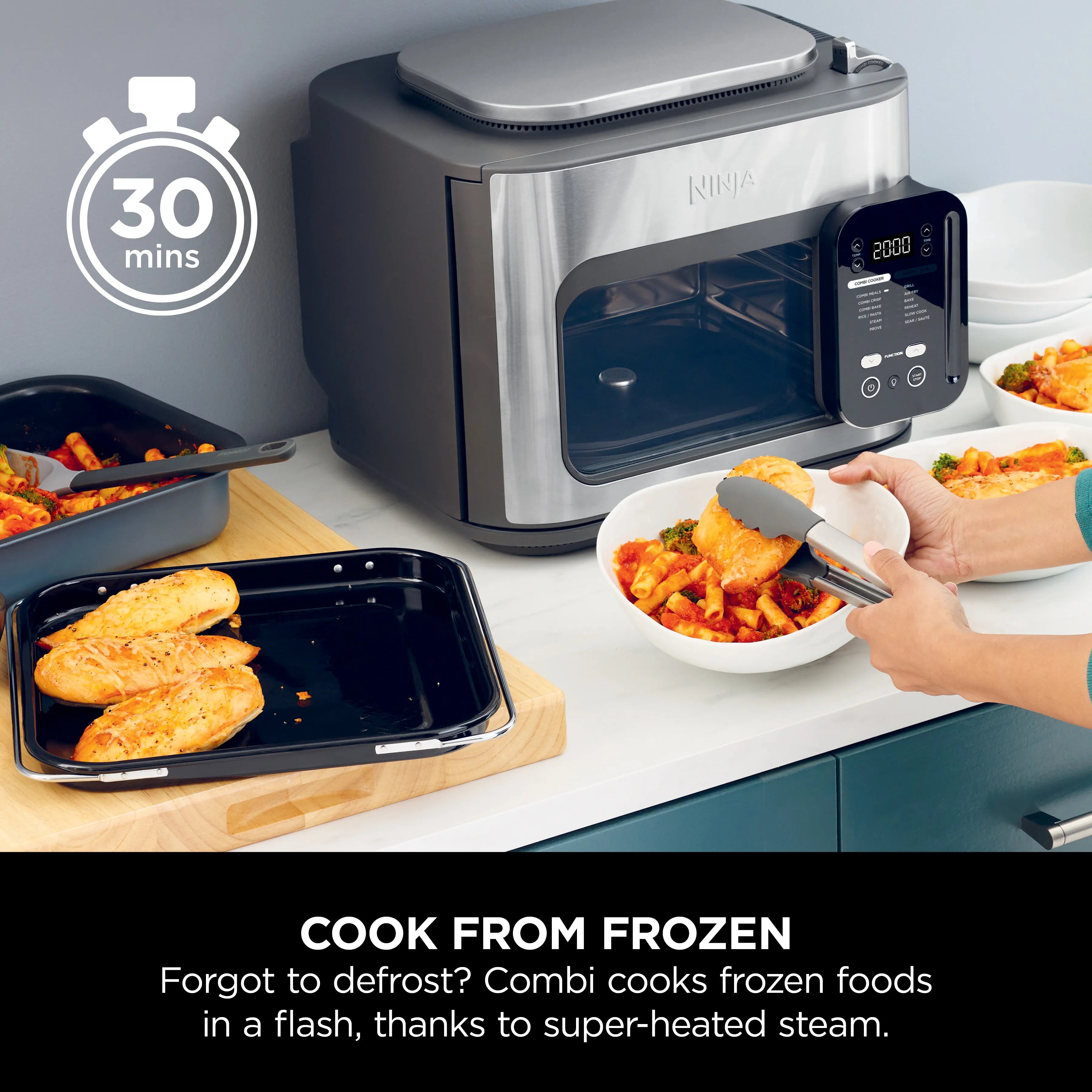 Ninja Combi 12-In-1 Multi-Cooker Oven & Air Fryer 12.5L SFP700ME