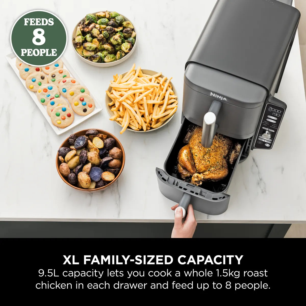 Ninja Double Stack XL 9.5L Air Fryer SL400