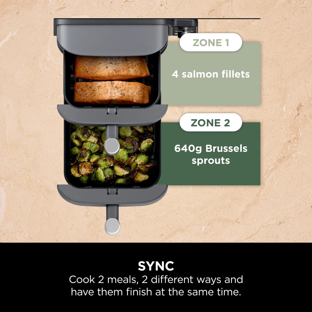 Ninja Double Stack XL 9.5L Air Fryer SL400