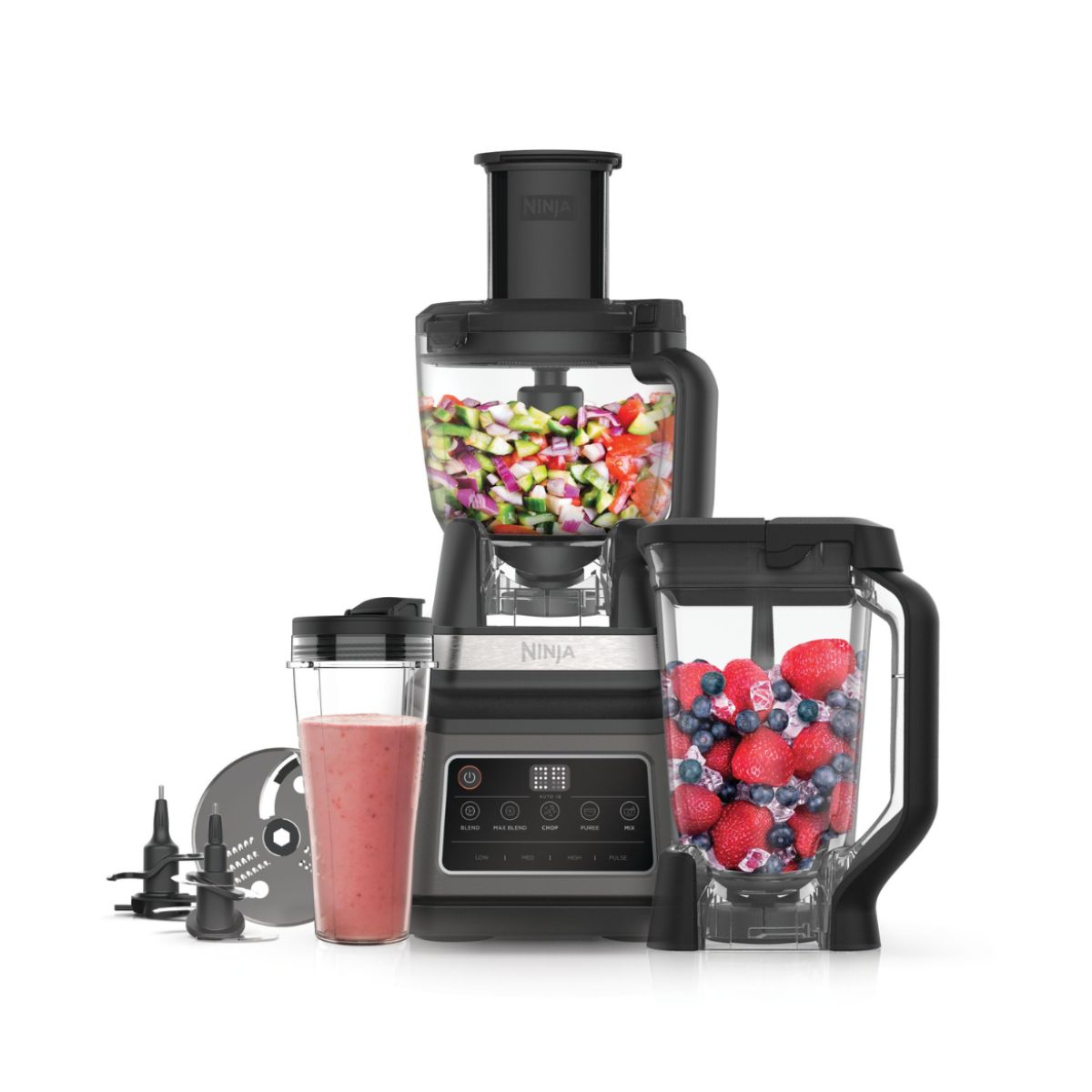 Ninja 3-in-1 Food Processor with Auto-IQ BN801
