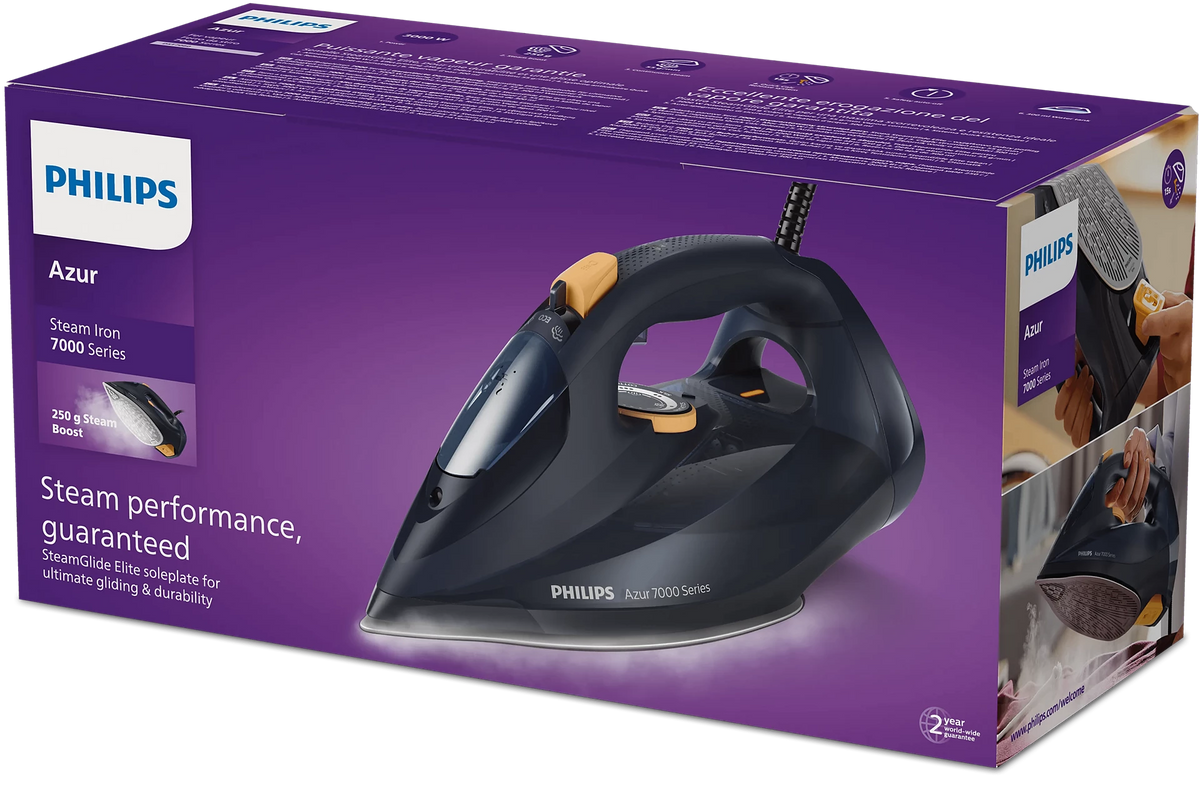 Philips 7000 Series HV Steam Iron DST7060/26