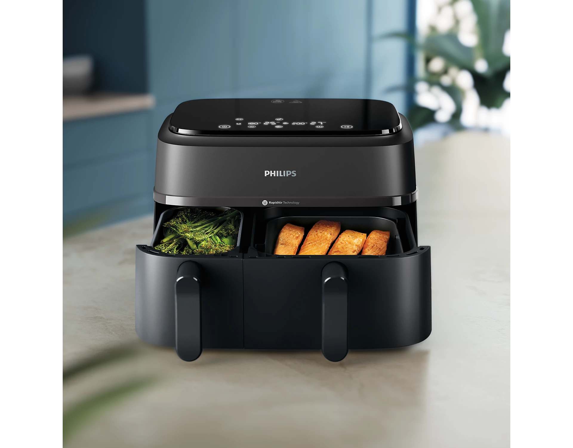 Philips AirFryer 3000 Series Dual Basket XXL 9L  NA350/00