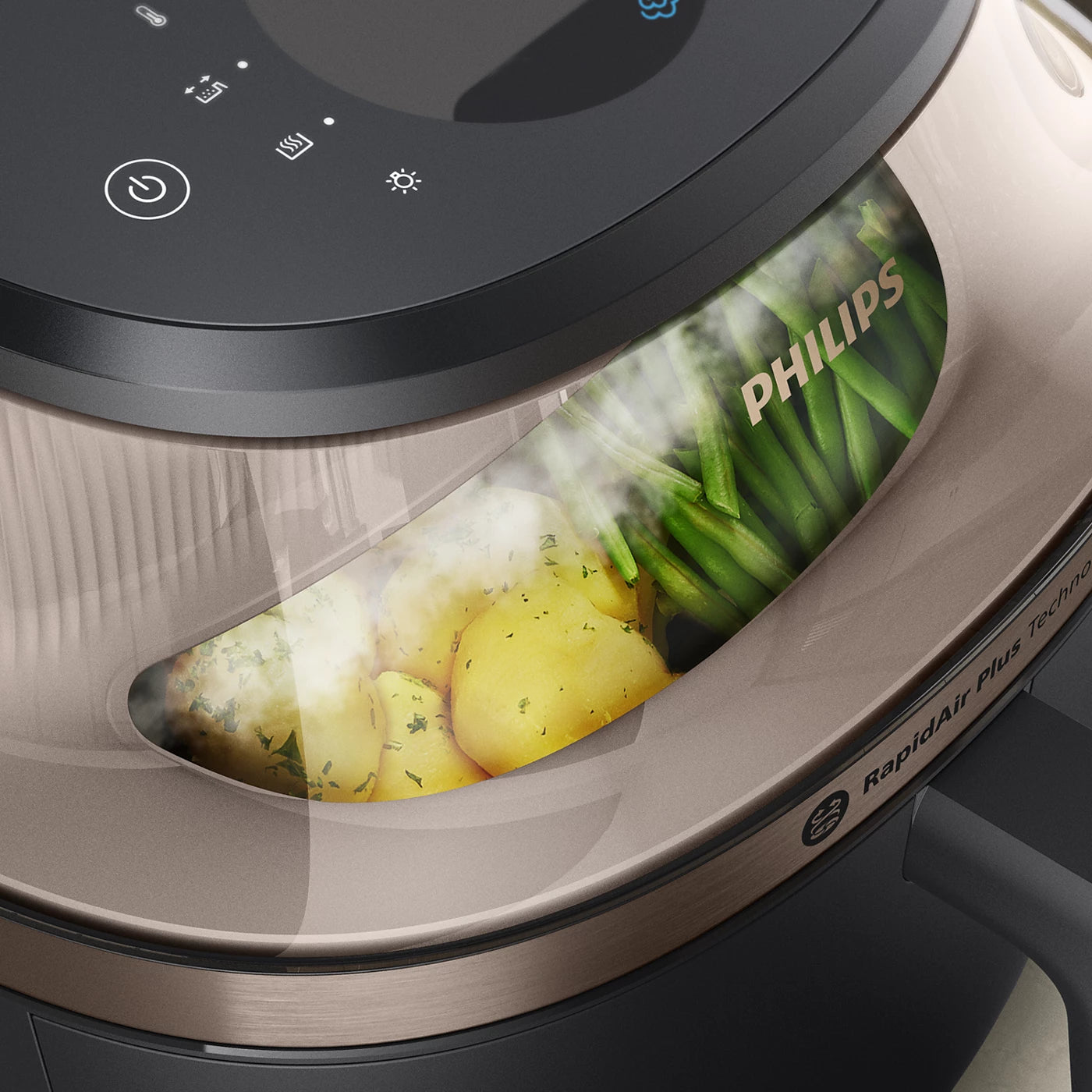 Philips Airfryer 5000 Series with Steam and Rail 7.2L NA547/07
