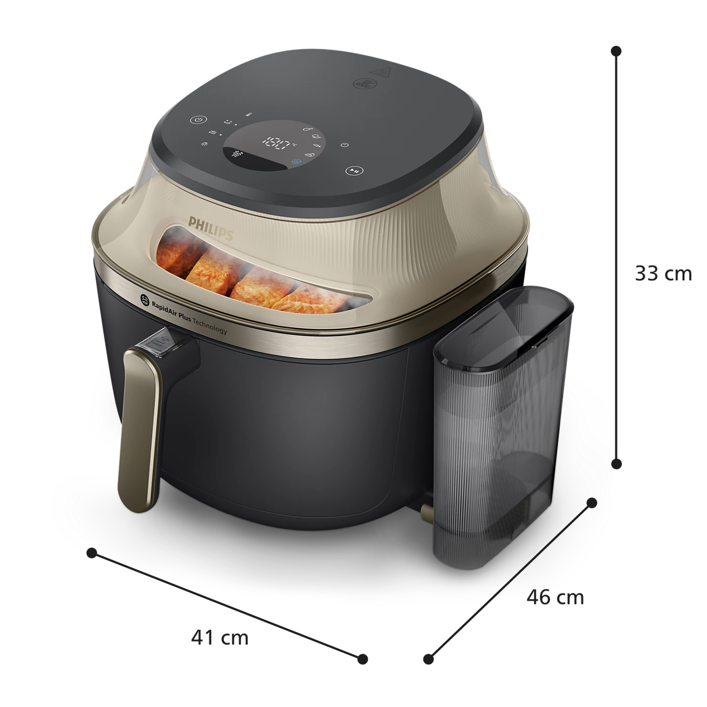Philips Airfryer 5000 Series with Steam and Rail 7.2L NA547/07